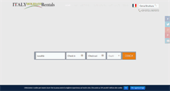 Desktop Screenshot of italyholidaysrentals.com